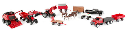 Ertl 44091 Case IH 20-Piece Vehicle Playset