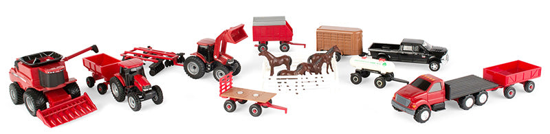 Ertl 44091 Scale Case Ih Vehicle Playset