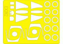 Eduard EX282 1/48 Mask A-7A for Hobby Boss Canopy Mask Set