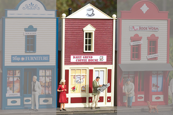 Piko 62723 G Scale Qwik-Kit Daily Grind Coffee Kit