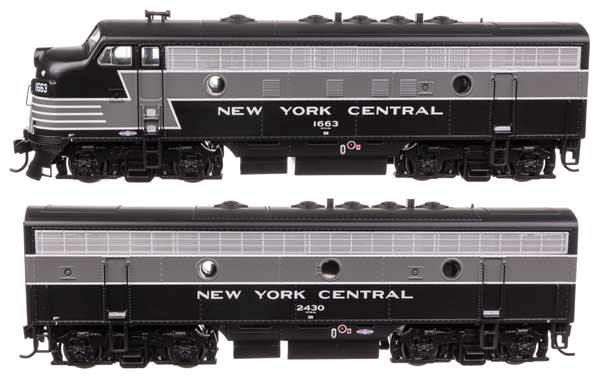 Walthers Mainline 21410 HO Scale EMD F7 A-B Set - ESU Sound and DCC -- New York