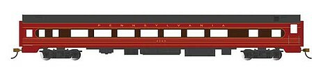 Bachmann 14213 HO Scale 85' Smooth-Side Coach Lighted Pennsylvania