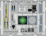 Eduard 491406 1/48 Sea King HU.5 Cargo Interior Photo Etch