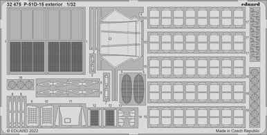 Eduard 32475 1/32 P-51D15 Exterior for Revell