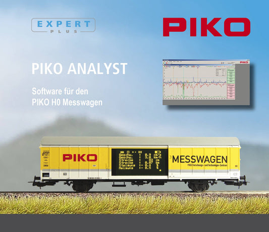 Piko 55051 HO Scale Software for SmartMeasure Car