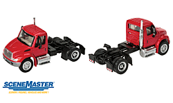 Walthers SceneMaster 949-11131 HO Intl 4300 Single-Axle Tractor Red