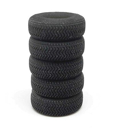 All Scale Miniatures 871972 HO Scale Tire Stack -- Unpainted 3D Printed Part