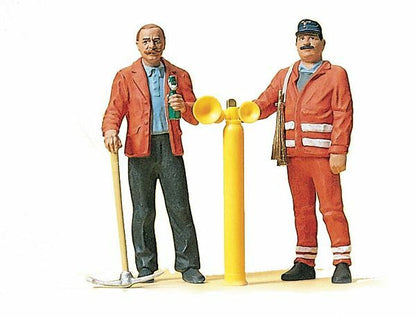 Preiser 45005 G Scale People Working Modern Track Workers