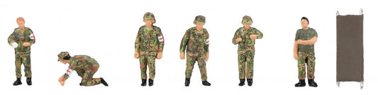 Faller 151752 HO Scale Soldiers with Luggage