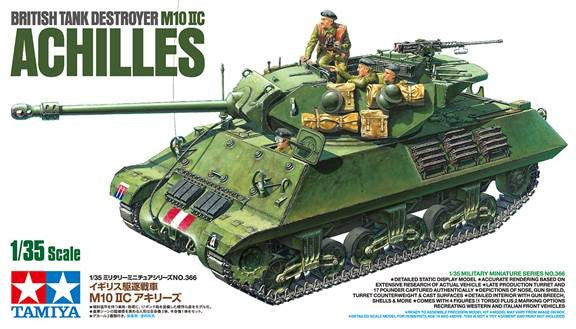 Tamiya 35366 1/35 British M10 IIC Achilles Tank Destroyer