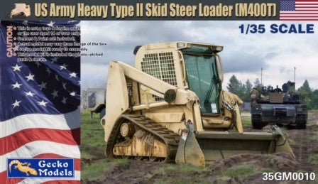 Gecko Models 350010 1/35 US Army M400T Heavy Type II Skid Steer Loader