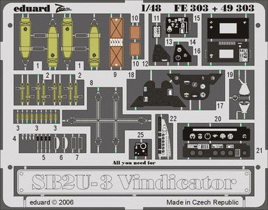 Eduard 49303 1/48 Vindicator for ATE (Pre-Painted)