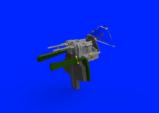 Eduard 648439 1/48 Aircraft- Fw190D Fuselage Guns for EDU (Photo-Etch & Resin)