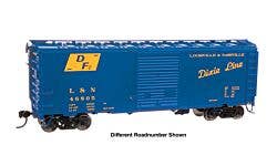 Walthers Mainline 910-45215 HO 40' ACF Boxcar - L&N #46837