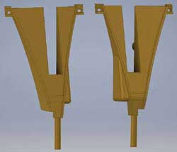 Cal Scale 686 Ho Aldon Rerailer Pair L+R