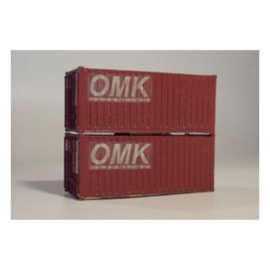 Osborn Models 1063 HO Scale 20' Intermodal Containers Kit
