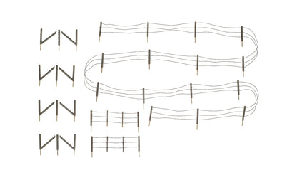 Woodland Scenics A2980 HO Scale Barbed Wire Fence