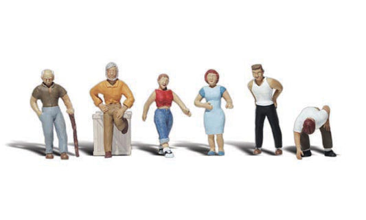 Woodland Scenics A2124 N Scale Ordinary People