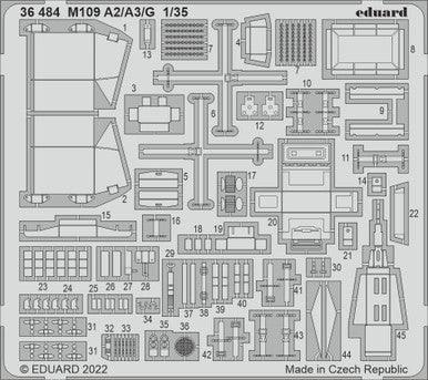 Eduard 36484 1/35 M109A2/A3/G for Italeri