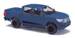Busch 53710 HO Scale Nissan Navara N-Guard Pickup, Blue