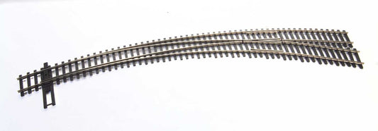 Walthers Track 83062 HO Scale Code 83 Silver DCC Curved Turnout -- Right