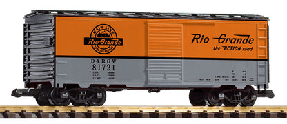 Piko 38809 G Scale D&RGW Steel Boxcar #81721