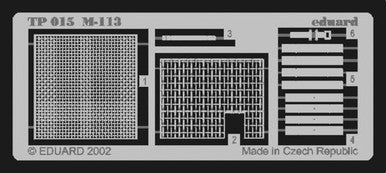 Eduard TP015 1/35 M-113 for Tamiya Photo Etch Detail Set