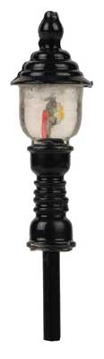 Faller 180135 HO Scale Vintage LED Path Light -- Warm White LED 1/2" 1.2cm Tall