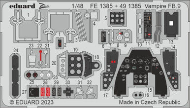 Eduard 491385 1/48 Vampire FB.9 491385