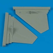Quickboost 72143 1/72 Su27 Flanker Horizontal Stabilizers for HSG
