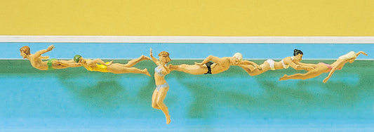 Preiser 10306 HO Scale Swimming People Figure Set
