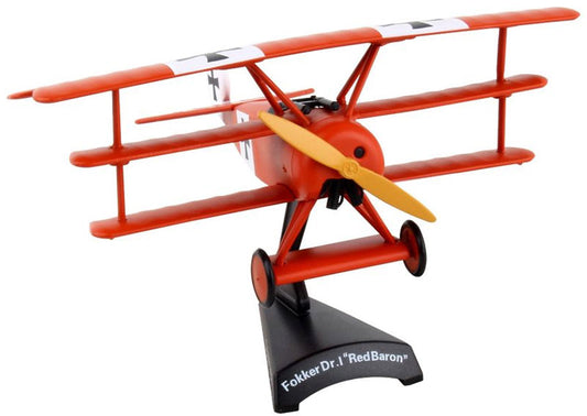 Daron PS5349 1/63 Fokker DR.1 Red Baron Diecast Stamp