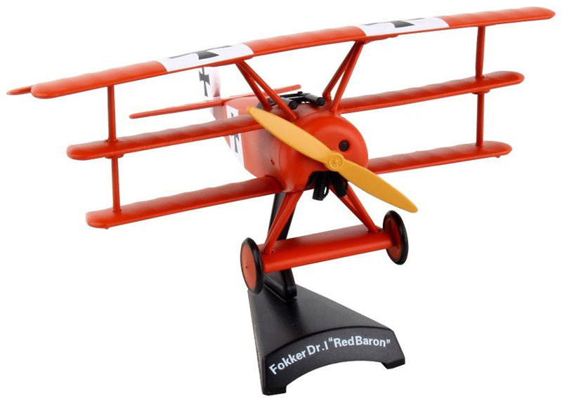 Daron PS5349 1/63 Fokker DR.1 Red Baron Diecast Stamp