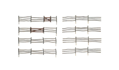 Woodland Scenics A2981 HO Scale Log Fence