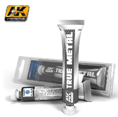 AK Interactive 451 True Metal: Metallic Blue Wax Paint 20ml Tube