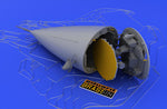 Eduard 648033 1/48 F-16 Radar Late (PE & Resin)