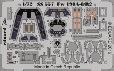 Eduard SS557 1/72 Fw 190A-8/R2 Weekend for Eduard