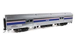 Walthers Proto 920-13084 HO 73' Budd Baggage - Amtrak Ph IV Decal