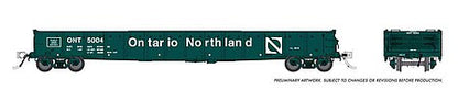 Rapido Trains 50053 HO Scale Onr 52'6" Gondola 6-Pack