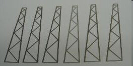 Miller Engineering 990 O/HO Scale Billboard Supports