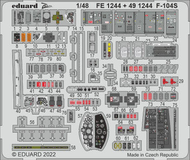 Eduard 491244 1/48 F-104S for KIN (Pre-Painted)