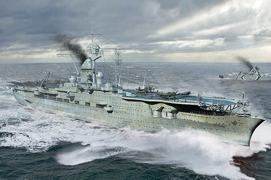 Trumpeter Scale Models 6710 1/700 German DKM Peter Strasser Aircraft Carrier