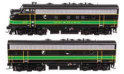 Walthers Mainline 910-11414 HO EMD F7 A-B - Reading #267A/267B