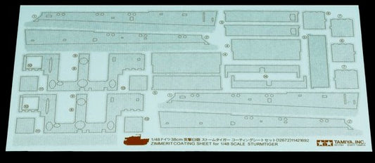 Tamiya 12672 1/48 Sturmtiger Zimmerit Coating Sheet