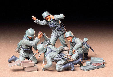 Tamiya 35193 1/35 German Mortar Infantry (4)