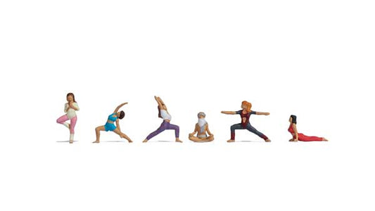 Noch 15888 HO Scale At Yoga -- pkg(6)