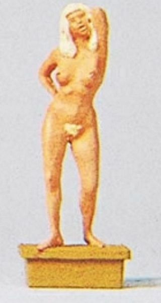 Preiser 29059 HO Scale Individual Figure - Working People -- Female Model