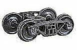 Kadee 1564 HO Scale Bettendorf 50-Ton Self-Centering HGC Trucks -- Code 88
