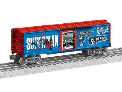 Lionel 6-2528140 O Gauge DC 90th - Superman Boxcar
