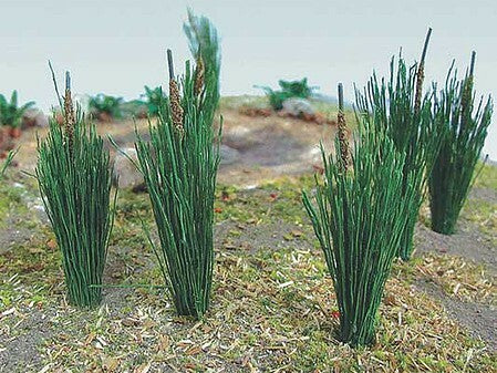 Bachmann 32505 HO Scale SceneScapes Cattails 3/4in 1.9cm pkg(24)
